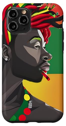 Black Art Afroamerikanische Künstlerin Melanin Sista Bruh Arts Hülle für iPhone 11 Pro von African American Art