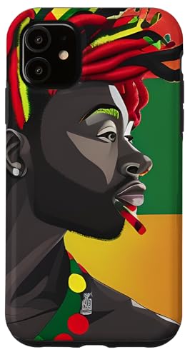 Black Art Afroamerikanische Künstlerin Melanin Sista Bruh Arts Hülle für iPhone 11 von African American Art
