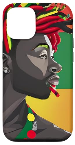 Black Art Afroamerikanische Künstlerin Melanin Sista Bruh Arts Hülle für iPhone 12/12 Pro von African American Art