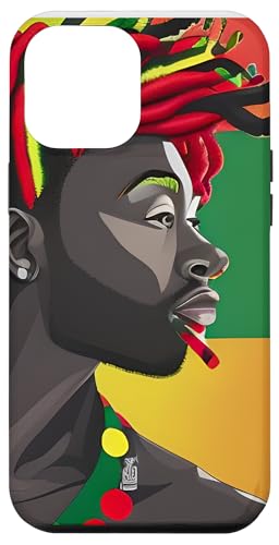 Black Art Afroamerikanische Künstlerin Melanin Sista Bruh Arts Hülle für iPhone 12 Pro Max von African American Art