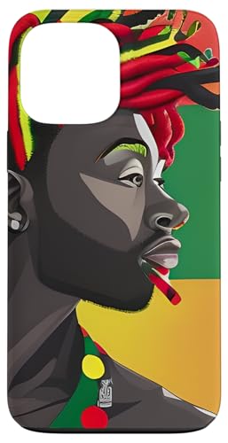Black Art Afroamerikanische Künstlerin Melanin Sista Bruh Arts Hülle für iPhone 13 Pro Max von African American Art