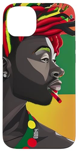 Black Art Afroamerikanische Künstlerin Melanin Sista Bruh Arts Hülle für iPhone 14 Plus von African American Art