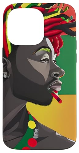 Black Art Afroamerikanische Künstlerin Melanin Sista Bruh Arts Hülle für iPhone 14 Pro Max von African American Art