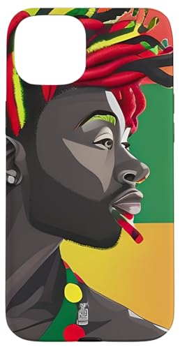 Black Art Afroamerikanische Künstlerin Melanin Sista Bruh Arts Hülle für iPhone 15 Plus von African American Art