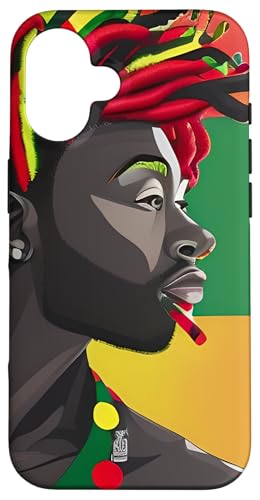 Black Art Afroamerikanische Künstlerin Melanin Sista Bruh Arts Hülle für iPhone 16 von African American Art