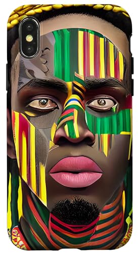 Black Art Afroamerikanische Künstlerin Melanin Sista Bruh Arts Hülle für iPhone X/XS von African American Art