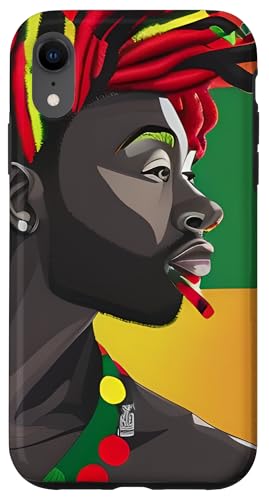 Black Art Afroamerikanische Künstlerin Melanin Sista Bruh Arts Hülle für iPhone XR von African American Art