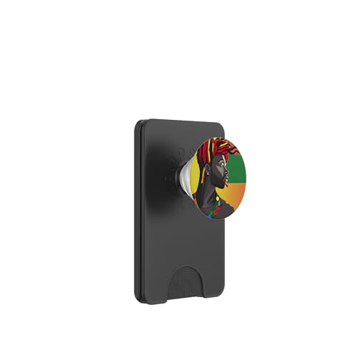 Black Art Afroamerikanische Künstlerin Melanin Sista Bruh Arts PopSockets PopWallet für MagSafe von African American Art