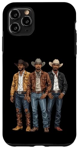 Black Cowboy Vibes Melanin Black History Texas Western Rodeo Hülle für iPhone 11 Pro Max von African American Cowboy South Country Vibes