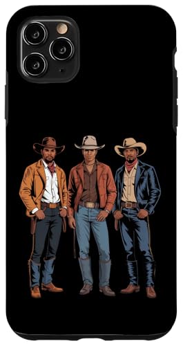 Black Cowboy Vibes Melanin Black History Texas Western Rodeo Hülle für iPhone 11 Pro Max von African American Cowboy South Country Vibes