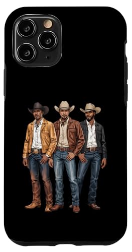 Black Cowboy Vibes Melanin Black History Texas Western Rodeo Hülle für iPhone 11 Pro von African American Cowboy South Country Vibes