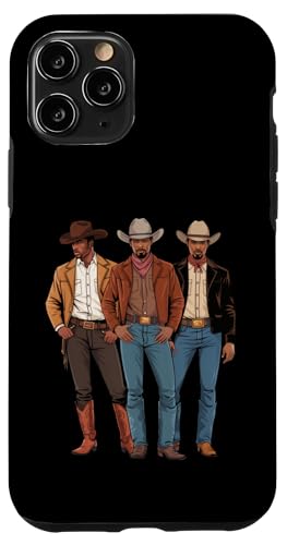 Black Cowboy Vibes Melanin Black History Texas Western Rodeo Hülle für iPhone 11 Pro von African American Cowboy South Country Vibes