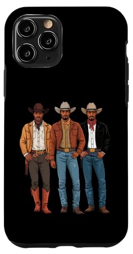 Black Cowboy Vibes Melanin Black History Texas Western Rodeo Hülle für iPhone 11 Pro von African American Cowboy South Country Vibes