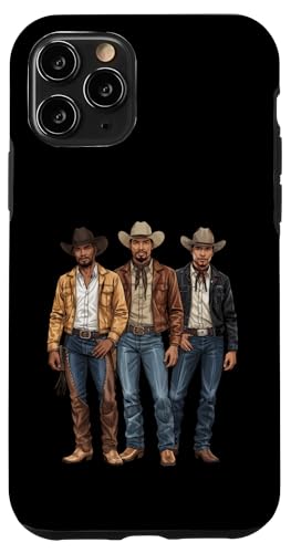 Black Cowboy Vibes Melanin Black History Texas Western Rodeo Hülle für iPhone 11 Pro von African American Cowboy South Country Vibes