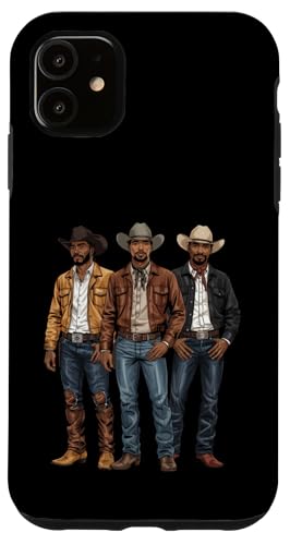 Black Cowboy Vibes Melanin Black History Texas Western Rodeo Hülle für iPhone 11 von African American Cowboy South Country Vibes