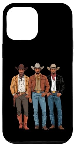Black Cowboy Vibes Melanin Black History Texas Western Rodeo Hülle für iPhone 12 Pro Max von African American Cowboy South Country Vibes