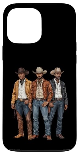 Black Cowboy Vibes Melanin Black History Texas Western Rodeo Hülle für iPhone 13 Pro Max von African American Cowboy South Country Vibes