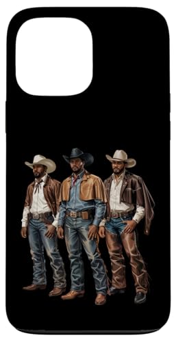 Black Cowboy Vibes Melanin Black History Texas Western Rodeo Hülle für iPhone 13 Pro Max von African American Cowboy South Country Vibes