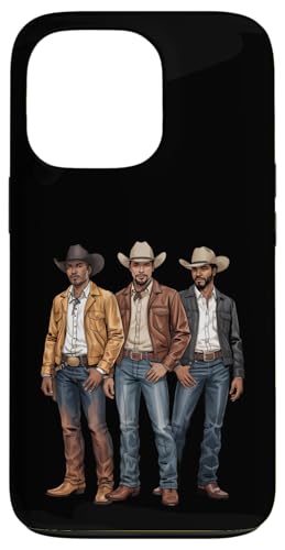 Black Cowboy Vibes Melanin Black History Texas Western Rodeo Hülle für iPhone 13 Pro von African American Cowboy South Country Vibes