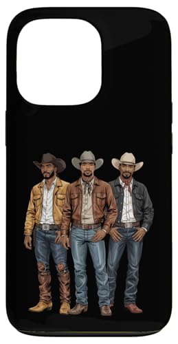 Black Cowboy Vibes Melanin Black History Texas Western Rodeo Hülle für iPhone 13 Pro von African American Cowboy South Country Vibes