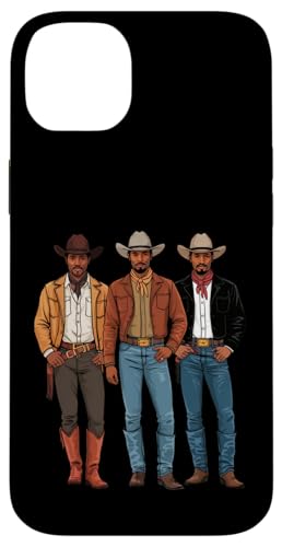 Black Cowboy Vibes Melanin Black History Texas Western Rodeo Hülle für iPhone 14 Plus von African American Cowboy South Country Vibes