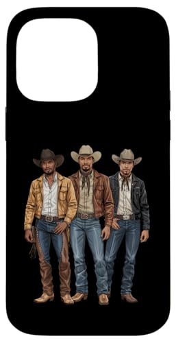 Black Cowboy Vibes Melanin Black History Texas Western Rodeo Hülle für iPhone 14 Pro Max von African American Cowboy South Country Vibes