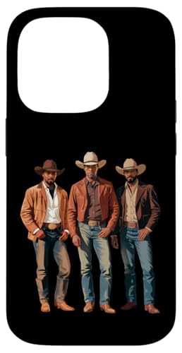 Black Cowboy Vibes Melanin Black History Texas Western Rodeo Hülle für iPhone 14 Pro von African American Cowboy South Country Vibes