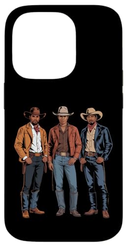 Black Cowboy Vibes Melanin Black History Texas Western Rodeo Hülle für iPhone 14 Pro von African American Cowboy South Country Vibes