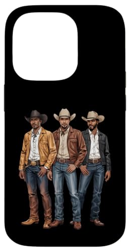 Black Cowboy Vibes Melanin Black History Texas Western Rodeo Hülle für iPhone 14 Pro von African American Cowboy South Country Vibes