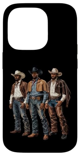 Black Cowboy Vibes Melanin Black History Texas Western Rodeo Hülle für iPhone 14 Pro von African American Cowboy South Country Vibes