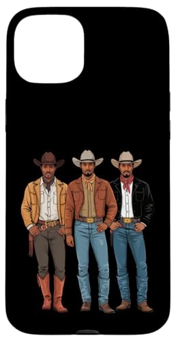 Black Cowboy Vibes Melanin Black History Texas Western Rodeo Hülle für iPhone 15 Plus von African American Cowboy South Country Vibes