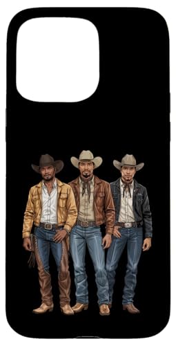 Black Cowboy Vibes Melanin Black History Texas Western Rodeo Hülle für iPhone 15 Pro Max von African American Cowboy South Country Vibes