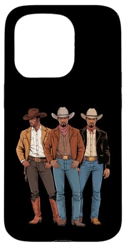 Black Cowboy Vibes Melanin Black History Texas Western Rodeo Hülle für iPhone 15 Pro von African American Cowboy South Country Vibes