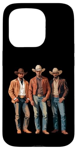 Black Cowboy Vibes Melanin Black History Texas Western Rodeo Hülle für iPhone 15 Pro von African American Cowboy South Country Vibes