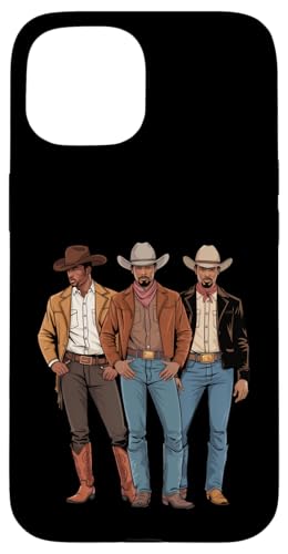Black Cowboy Vibes Melanin Black History Texas Western Rodeo Hülle für iPhone 15 von African American Cowboy South Country Vibes