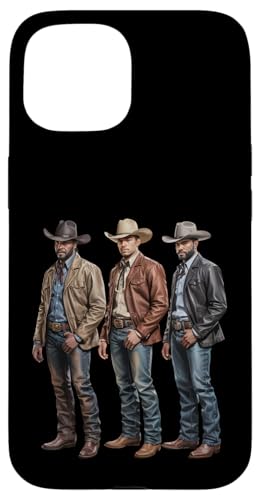 Black Cowboy Vibes Melanin Black History Texas Western Rodeo Hülle für iPhone 15 von African American Cowboy South Country Vibes