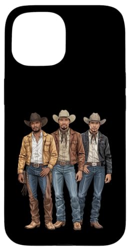 Black Cowboy Vibes Melanin Black History Texas Western Rodeo Hülle für iPhone 15 von African American Cowboy South Country Vibes