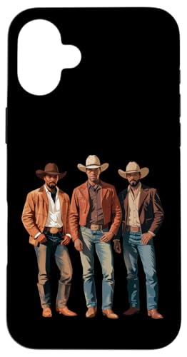 Black Cowboy Vibes Melanin Black History Texas Western Rodeo Hülle für iPhone 16 Plus von African American Cowboy South Country Vibes