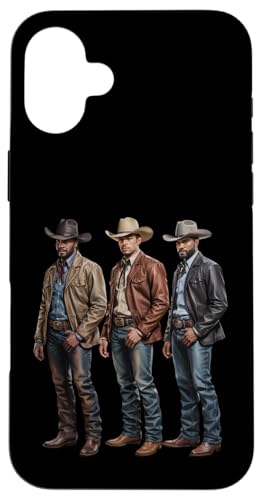 Black Cowboy Vibes Melanin Black History Texas Western Rodeo Hülle für iPhone 16 Plus von African American Cowboy South Country Vibes