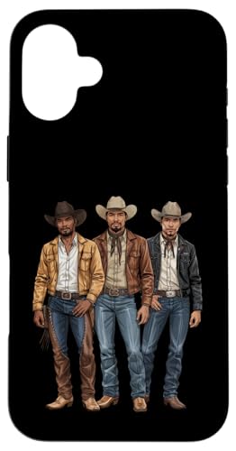 Black Cowboy Vibes Melanin Black History Texas Western Rodeo Hülle für iPhone 16 Plus von African American Cowboy South Country Vibes