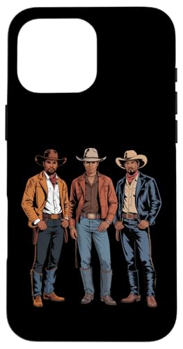 Black Cowboy Vibes Melanin Black History Texas Western Rodeo Hülle für iPhone 16 Pro Max von African American Cowboy South Country Vibes