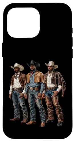 Black Cowboy Vibes Melanin Black History Texas Western Rodeo Hülle für iPhone 16 Pro Max von African American Cowboy South Country Vibes