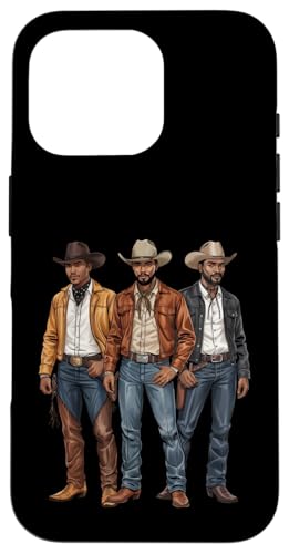 Black Cowboy Vibes Melanin Black History Texas Western Rodeo Hülle für iPhone 16 Pro von African American Cowboy South Country Vibes