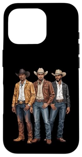Black Cowboy Vibes Melanin Black History Texas Western Rodeo Hülle für iPhone 16 Pro von African American Cowboy South Country Vibes