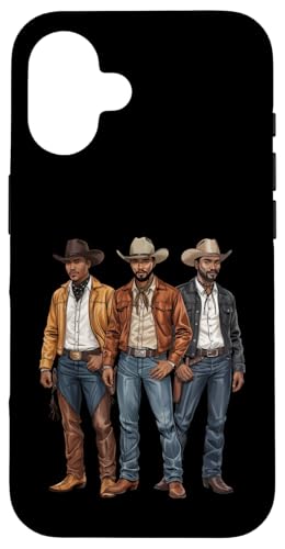 Black Cowboy Vibes Melanin Black History Texas Western Rodeo Hülle für iPhone 16 von African American Cowboy South Country Vibes