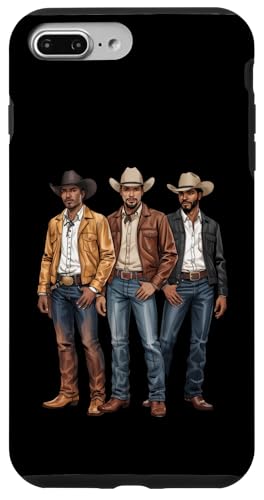 Black Cowboy Vibes Melanin Black History Texas Western Rodeo Hülle für iPhone 7 Plus/8 Plus von African American Cowboy South Country Vibes