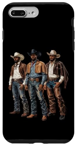 Black Cowboy Vibes Melanin Black History Texas Western Rodeo Hülle für iPhone 7 Plus/8 Plus von African American Cowboy South Country Vibes