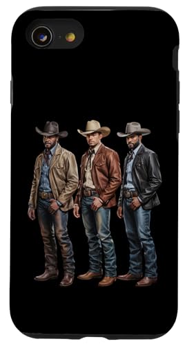 Black Cowboy Vibes Melanin Black History Texas Western Rodeo Hülle für iPhone SE (2020) / 7 / 8 von African American Cowboy South Country Vibes