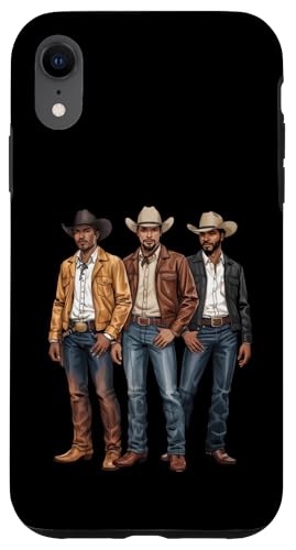 Black Cowboy Vibes Melanin Black History Texas Western Rodeo Hülle für iPhone XR von African American Cowboy South Country Vibes