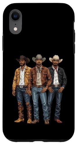 Black Cowboy Vibes Melanin Black History Texas Western Rodeo Hülle für iPhone XR von African American Cowboy South Country Vibes